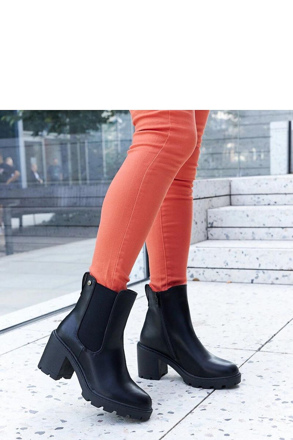 Heel boots model 204766